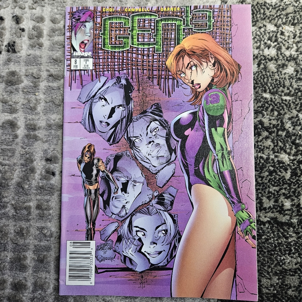 Gen 13 Comic Book Bewitched Bothered and Bewildered Brandon Choi RARE Image Comi